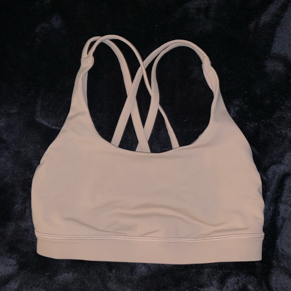 nude lulu sports bra